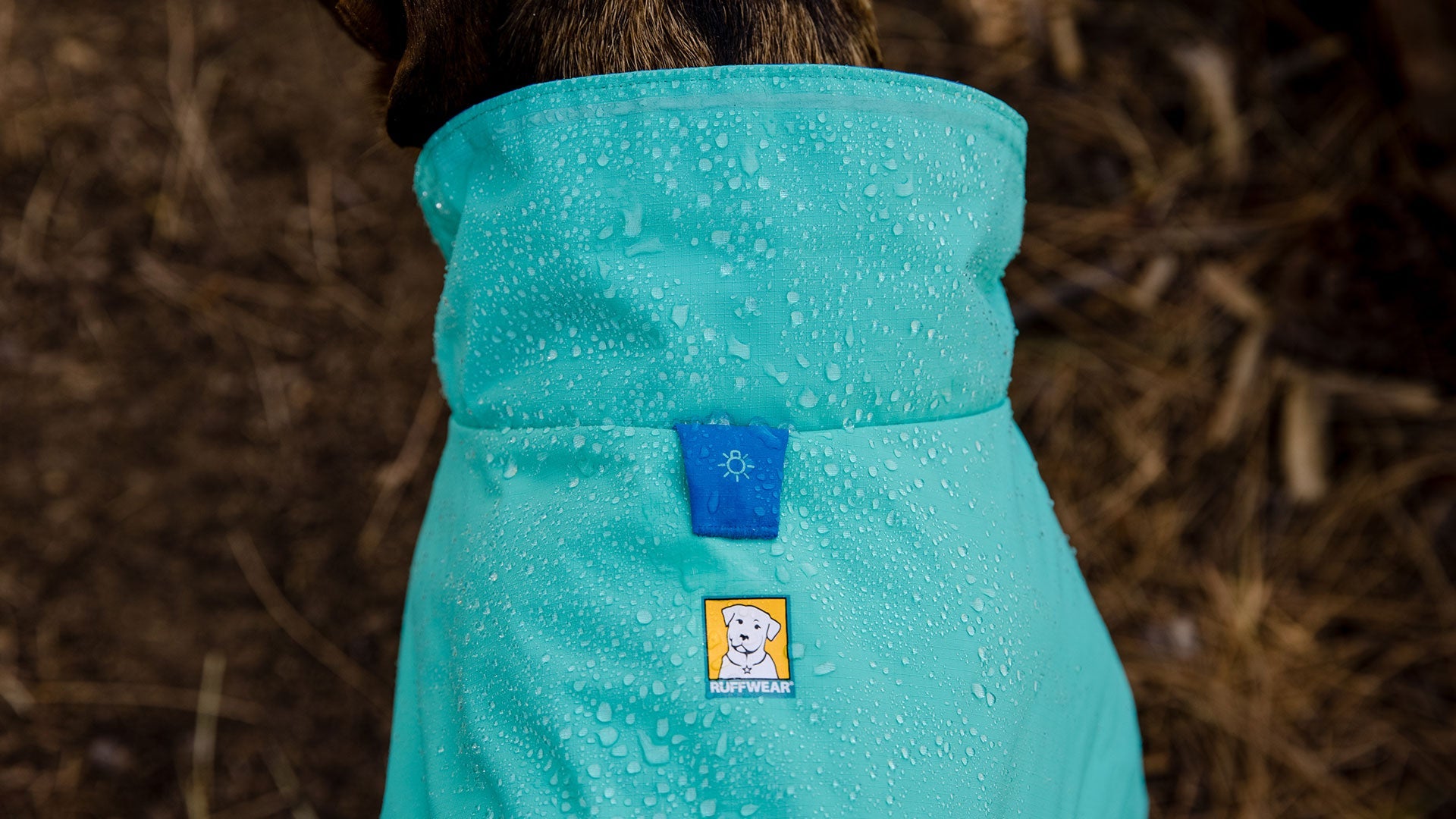 Sun Shower Dog Raincoat Waterproof Jacket for Dogs Ruffwear